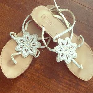 Beaded sandals